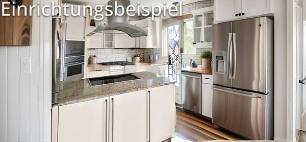 Einbauküche neben Esszimmer - Einfamilienhaus in 97074 Würzburg mit 238m² kaufen