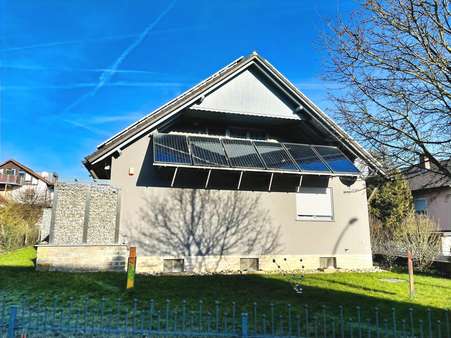 sonnenverwöhnte Lage... die Gartenansicht - Einfamilienhaus in 97437 Haßfurt mit 175m² kaufen