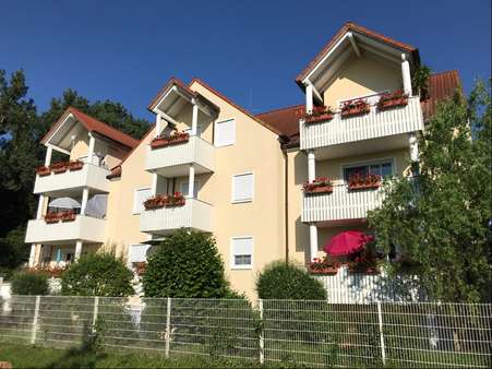 Westansicht - Etagenwohnung in 97483 Eltmann mit 87m² mieten