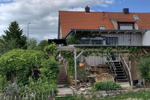 Gartenansicht - Einfamilienhaus in 97424 Schweinfurt mit 111m² kaufen