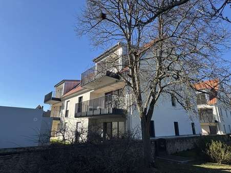 Ost-Ansicht Haus B - Dachgeschosswohnung in 97469 Gochsheim mit 78m² kaufen