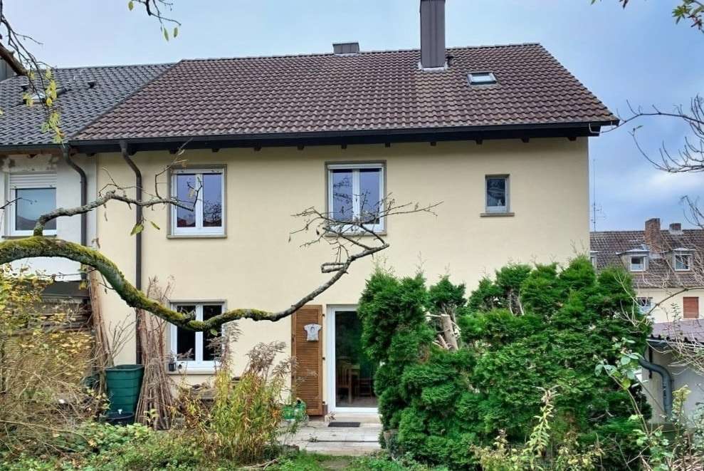 Gartenansicht - Doppelhaushälfte in 97422 Schweinfurt mit 138m² kaufen