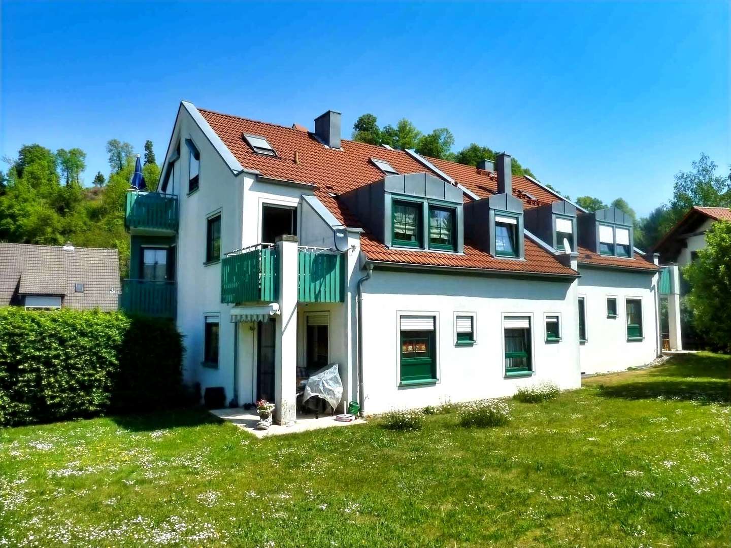 Ansicht Süd/West - Dachgeschosswohnung in 97486 Königsberg mit 59m² kaufen