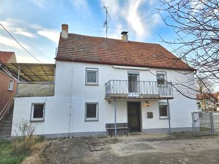 Süd Ansicht - Einfamilienhaus in 97478 Knetzgau mit 160m² kaufen
