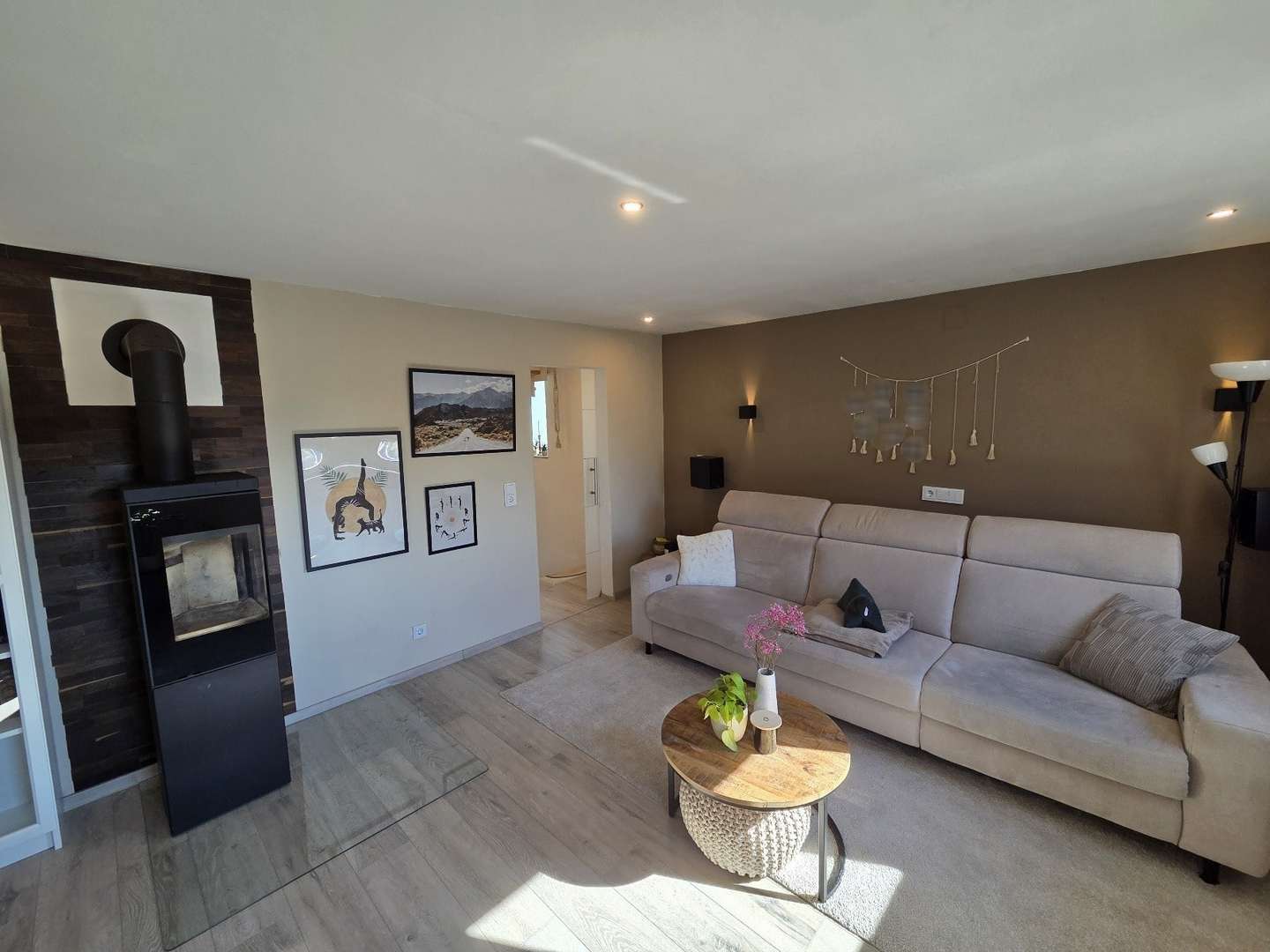 Wohnzimmer OG - Doppelhaushälfte in 97496 Burgpreppach mit 80m² kaufen