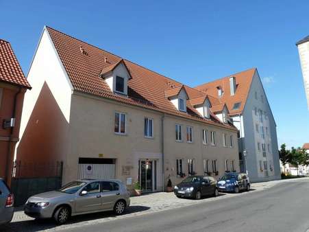 Ansicht Nord mit Eingangsbereich - Appartement in 97437 Haßfurt mit 47m² kaufen