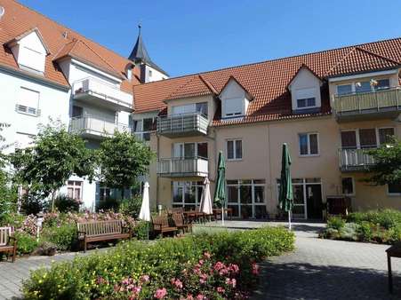 Blick in den Innenhof - Appartement in 97437 Haßfurt mit 47m² kaufen