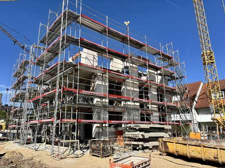 Haus 2 - Bautenstand Ende April 2025 - Souterrain-Wohnung in 97437 Haßfurt mit 82m² kaufen
