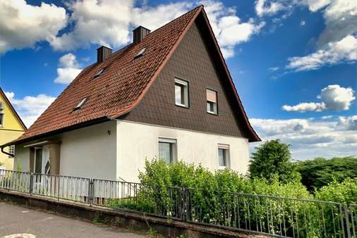 Ansicht Straßenseite Ansicht Straßenseite - Einfamilienhaus in 97503 Gädheim mit 110m² kaufen