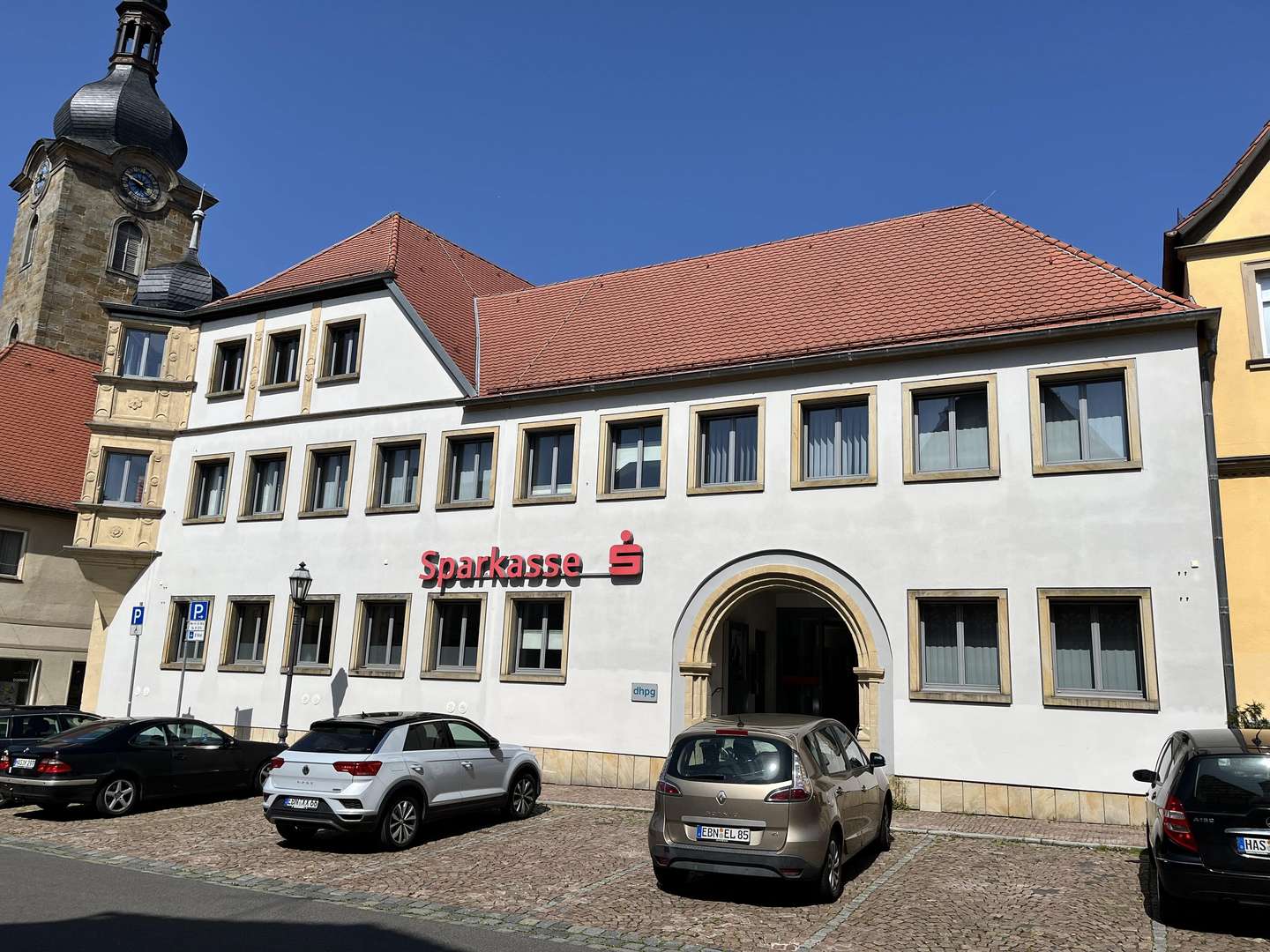 Ansicht des historischen Gebäudes - Büro in 96106 Ebern mit 192m² mieten