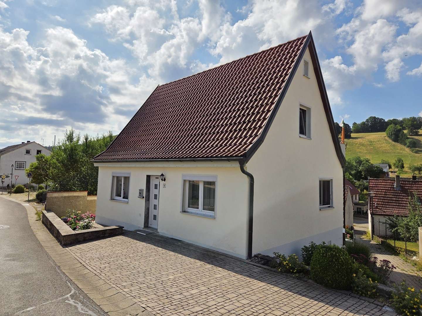 Nord-West Ansicht - Einfamilienhaus in 97514 Oberaurach mit 110m² kaufen