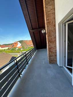 großer Balkon großer Balkon - Einfamilienhaus in 96181 Rauhenebrach mit 115m² mieten
