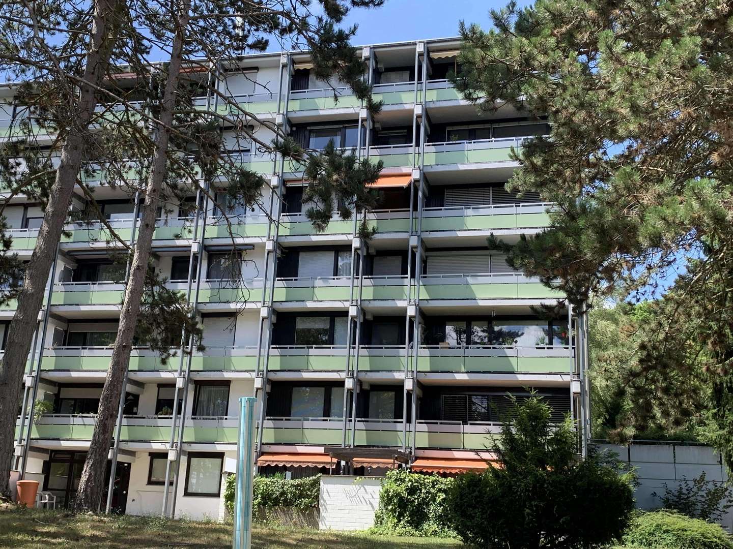 Gartenansicht - Erdgeschosswohnung in 97422 Schweinfurt mit 64m² kaufen