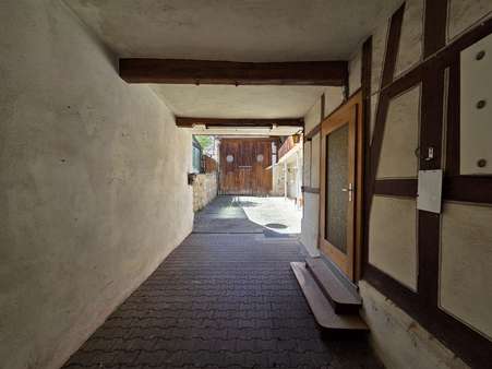 Eingangsbereich Anwesen Eingangsbereich Anwesen - Stadthaus in 97486 Königsberg mit 110m² kaufen