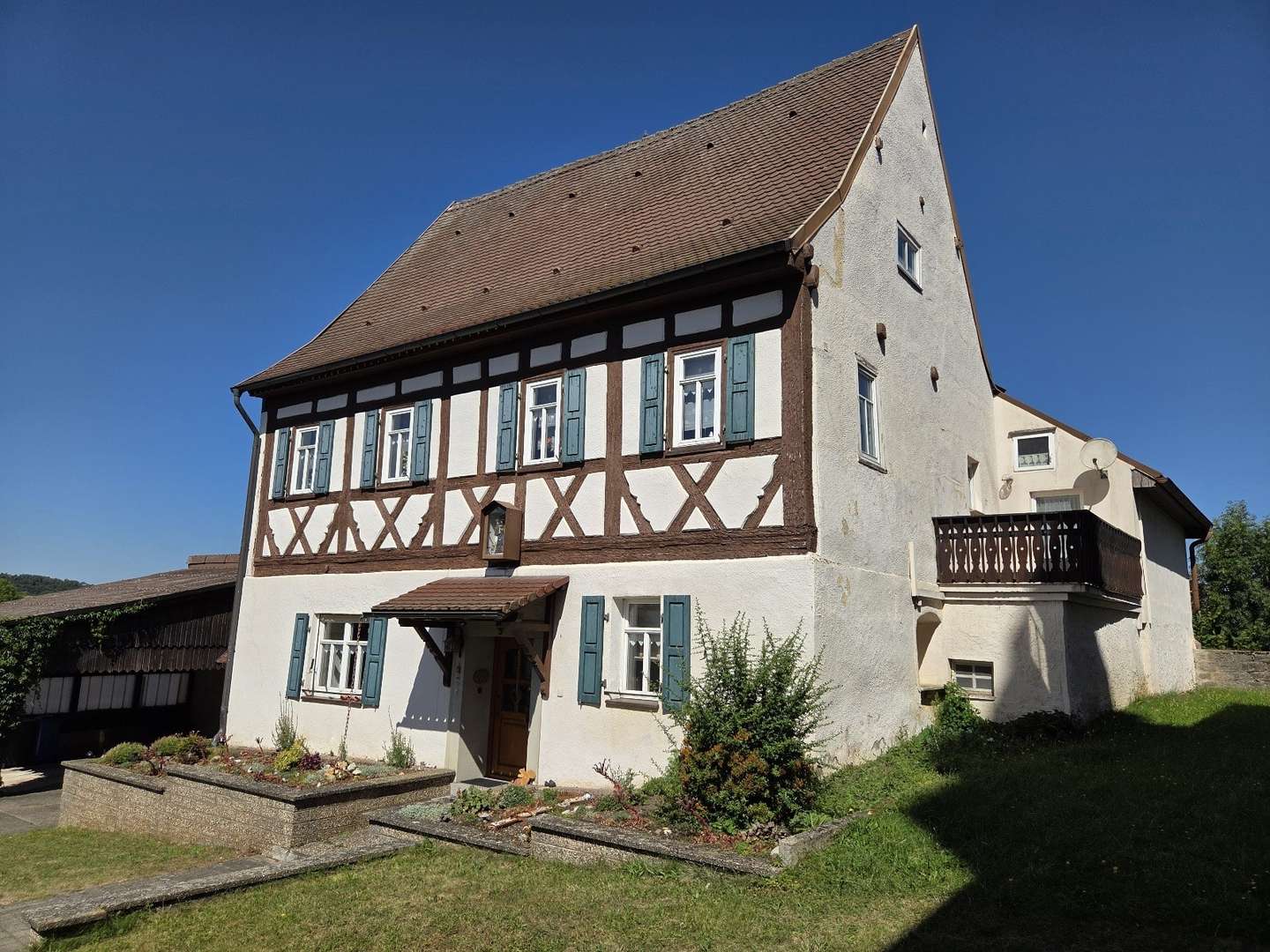 Süd-Ost Ansicht Süd-Ost Ansicht - Einfamilienhaus in 96181 Rauhenebrach mit 200m² kaufen