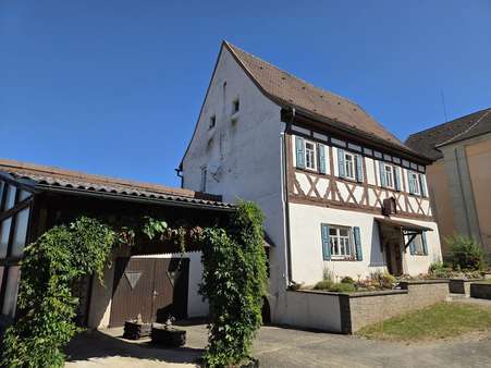 Süd-West Ansicht Süd-West Ansicht - Einfamilienhaus in 96181 Rauhenebrach mit 200m² kaufen
