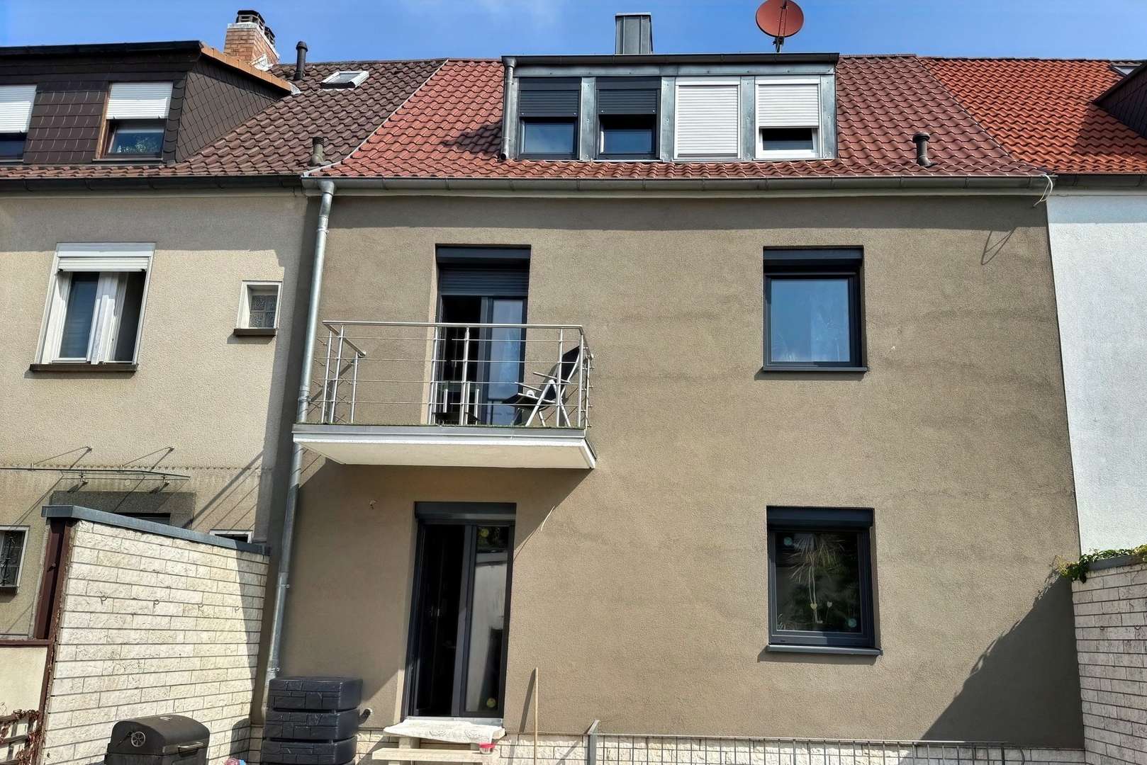 Ansicht Süd - Reihenmittelhaus in 97421 Schweinfurt mit 154m² kaufen