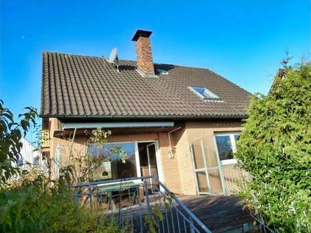 Gartenseite mit großer Terrasse - Einfamilienhaus in 97437 Haßfurt mit 125m² kaufen