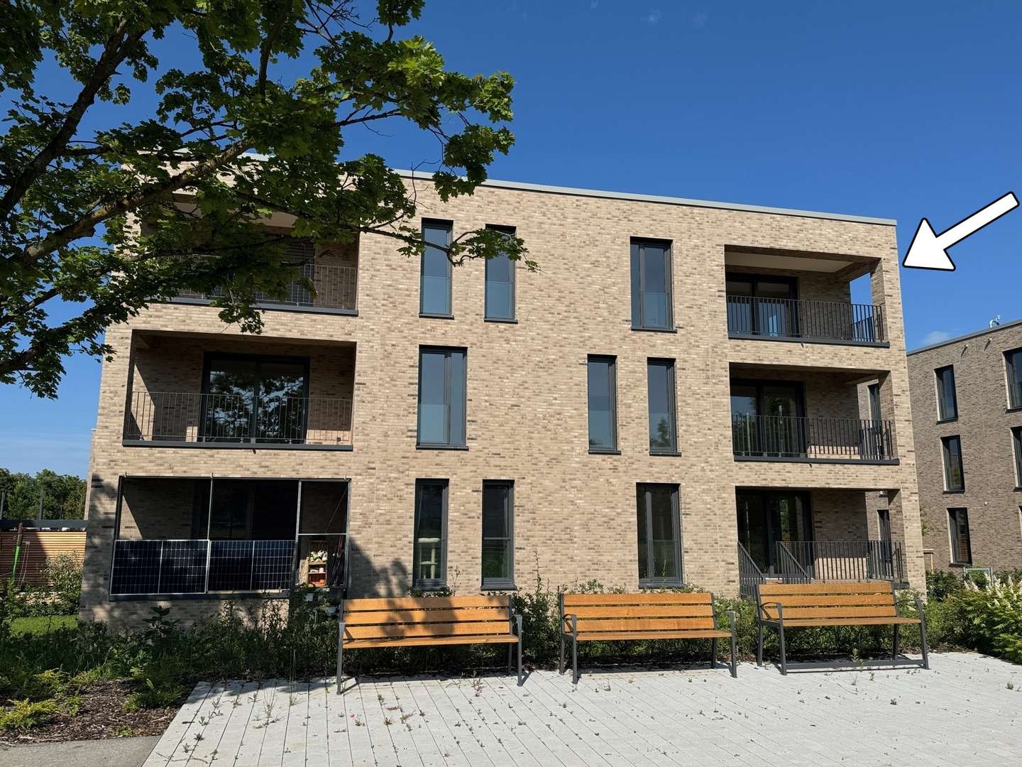 Ansicht Süd/West - Etagenwohnung in 97424 Schweinfurt mit 80m² kaufen