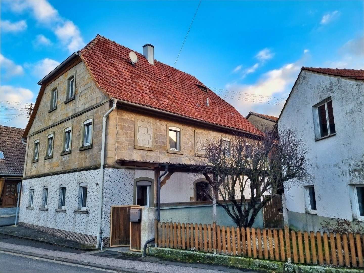 Nord Ansicht - Bauernhaus in 97496 Burgpreppach mit 150m² kaufen