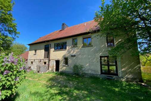 Ansicht West - Bauernhaus in 97532 Üchtelhausen mit 225m² kaufen