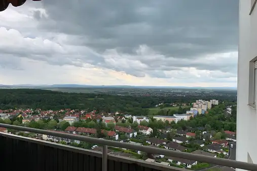 Wohnen über den Dächern von Schweinfurt