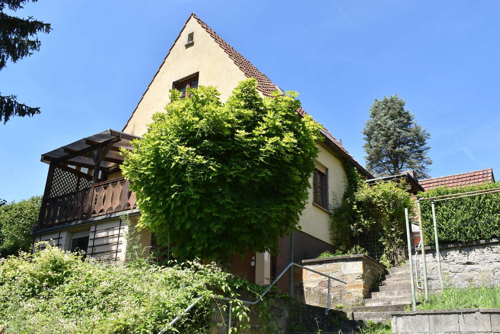 Außenansicht - Einfamilienhaus in 97456 Dittelbrunn mit 80m² kaufen