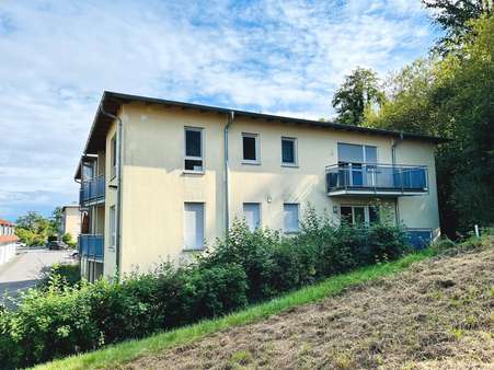 Westansicht der Anlage - Etagenwohnung in 97483 Eltmann mit 65m² kaufen