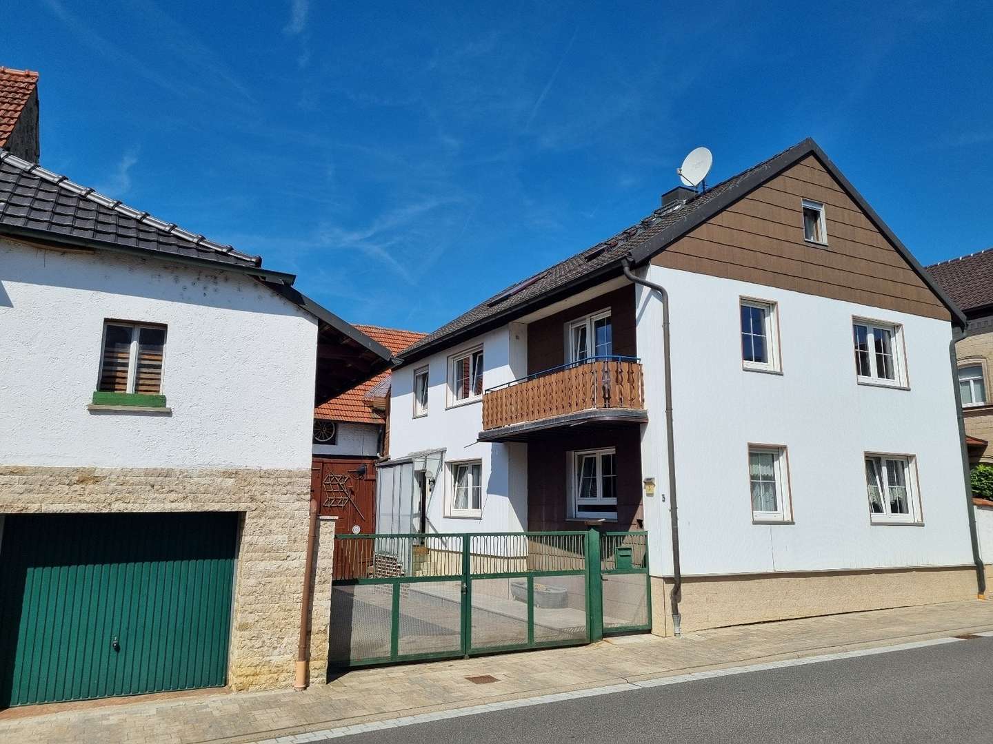 Süd-Ost Ansicht - Einfamilienhaus in 97531 Theres mit 150m² kaufen