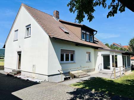 Gartenansicht Gartenansicht - Einfamilienhaus in 97491 Aidhausen mit 180m² kaufen