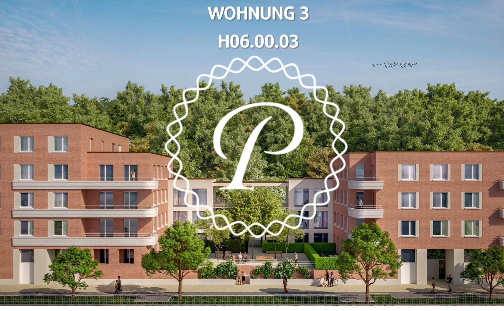 Außenansicht (Visualisierung) - Erdgeschosswohnung in 97688 Bad Kissingen mit 99m² kaufen