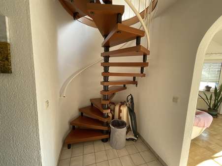 Wendeltreppe - Maisonette-Wohnung in 97769 Bad Brückenau mit 64m² als Kapitalanlage kaufen