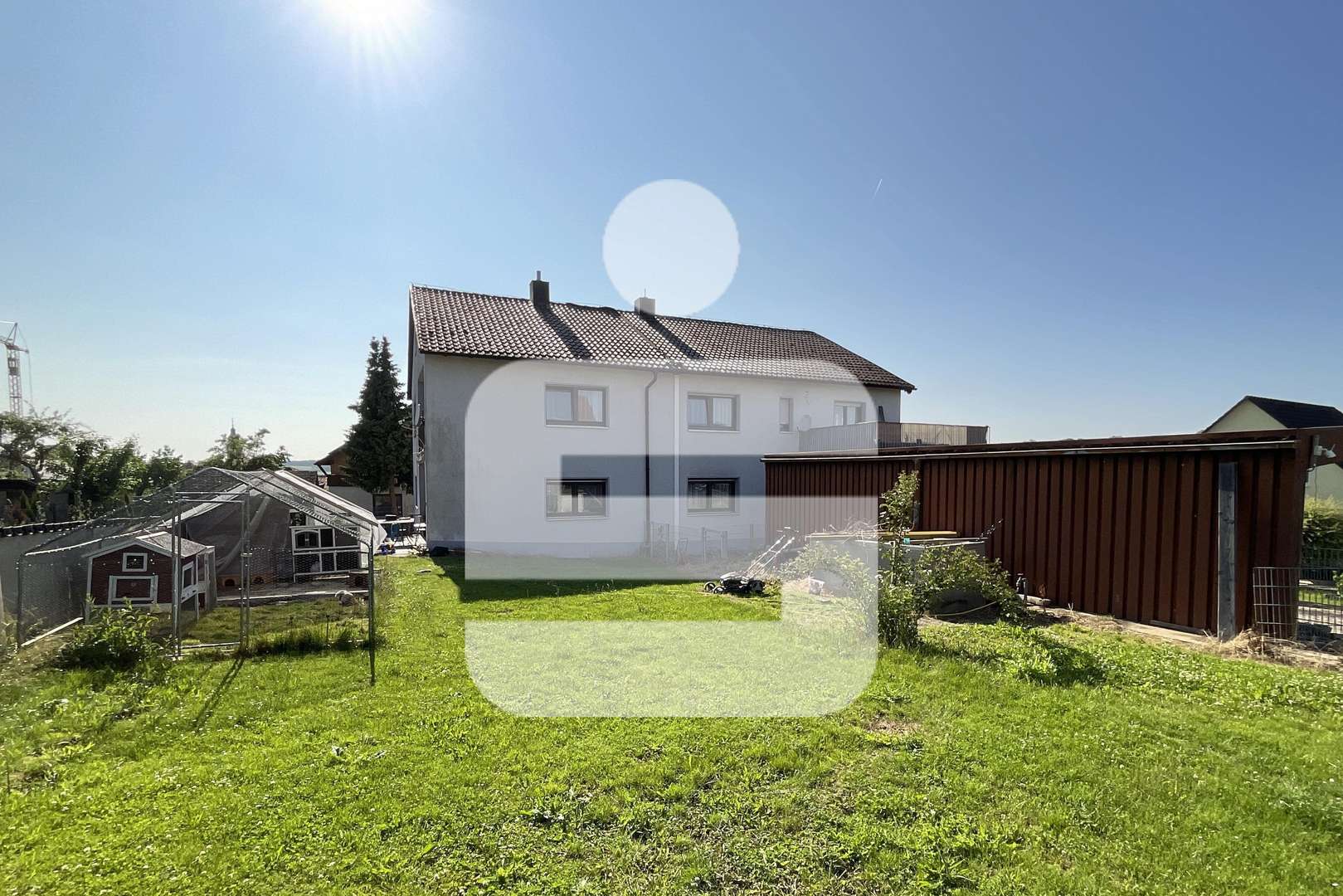 Außenansicht Garten Außenansicht Garten - Zweifamilienhaus in 97762 Hammelburg mit 254m² kaufen