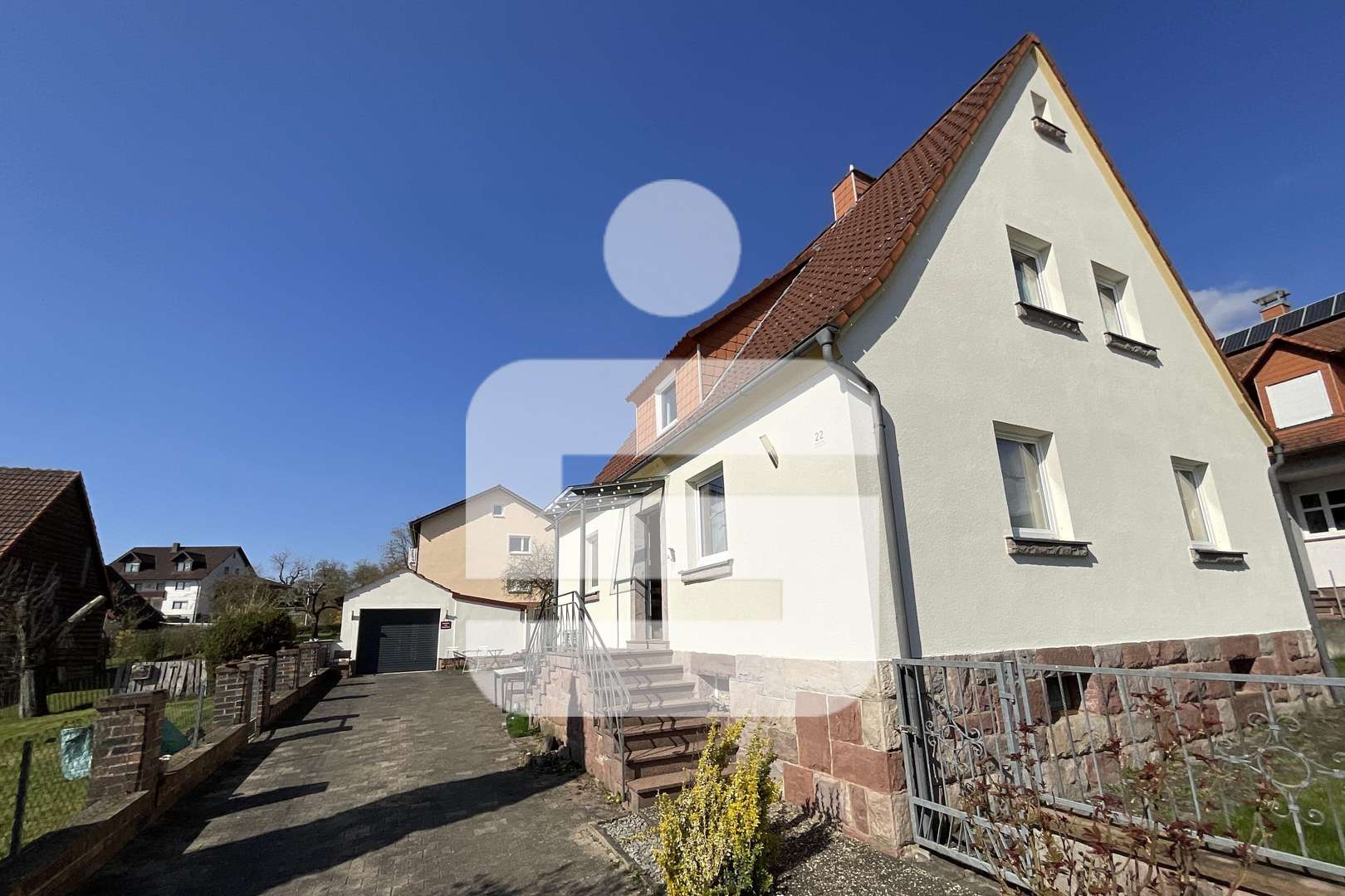 Außenansicht - Einfamilienhaus in 97723 Oberthulba mit 114m² kaufen