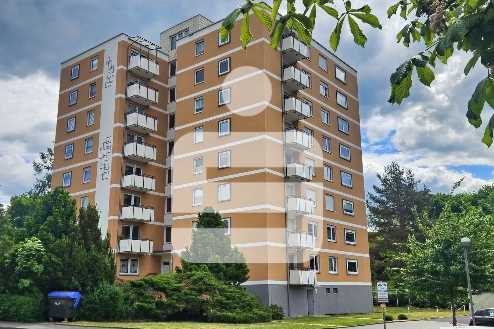 Außenansicht - Etagenwohnung in 97688 Bad Kissingen mit 38m² kaufen