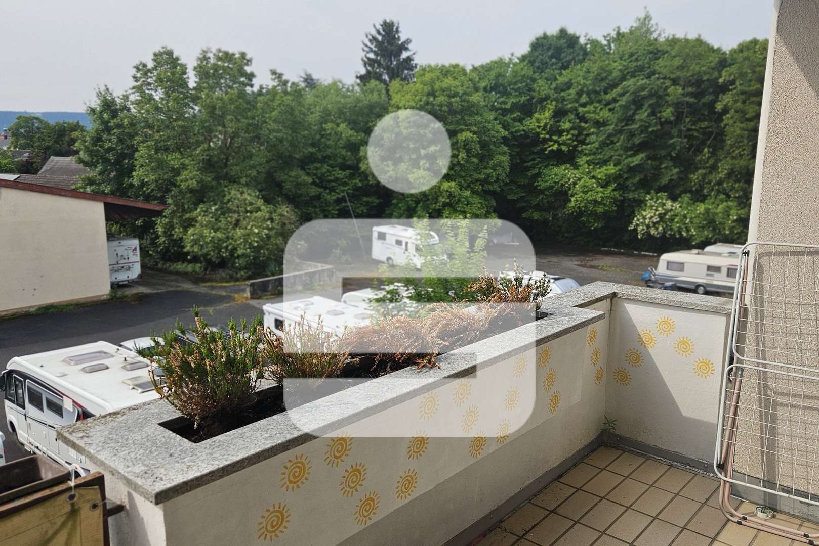 Loggia Loggia - Etagenwohnung in 97688 Bad Kissingen mit 60m² kaufen