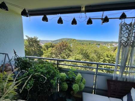 Wohnzimmer-Loggia - Etagenwohnung in 97688 Bad Kissingen mit 66m² mieten
