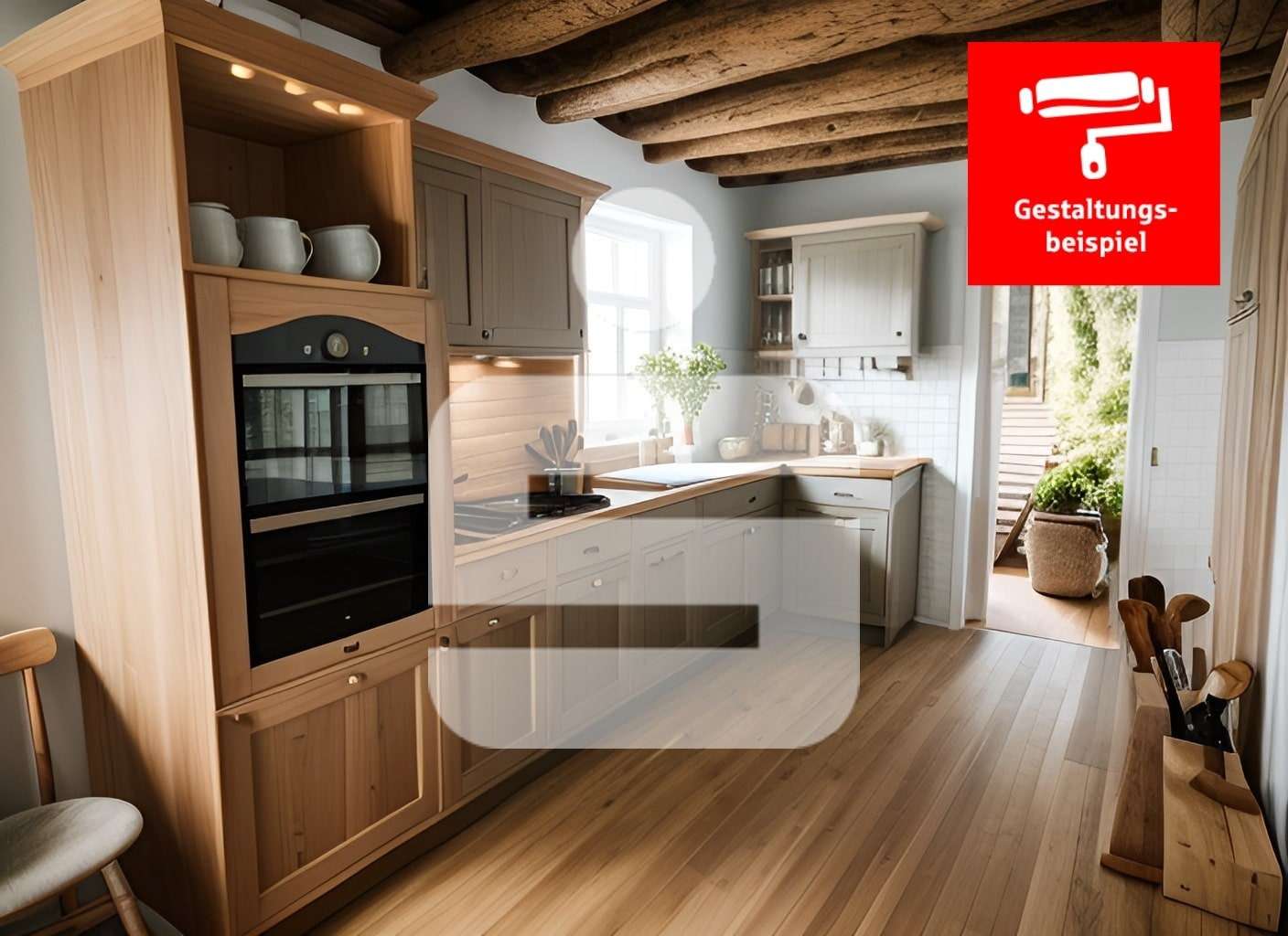 Küche - Gestaltungsbeispiel - Einfamilienhaus in 97702 Münnerstadt mit 151m² kaufen