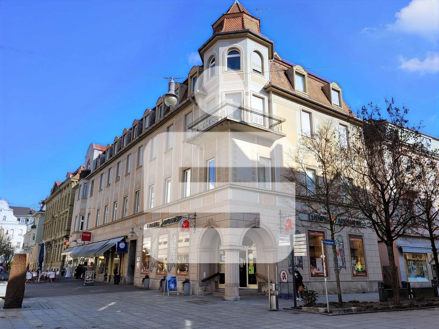 Außenansicht - Ludwigstrasse - Wohn- / Geschäftshaus in 97688 Bad Kissingen mit 1718m² als Kapitalanlage kaufen