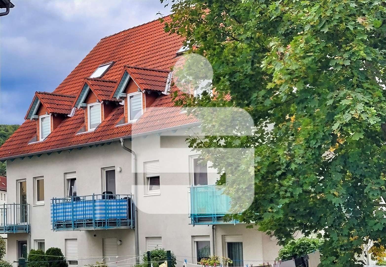 Ansicht Süden - Dachgeschosswohnung in 98617 Meiningen mit 67m² kaufen