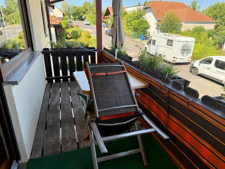Balkon Balkon - Doppelhaushälfte in 97616 Bad Neustadt mit 180m² kaufen