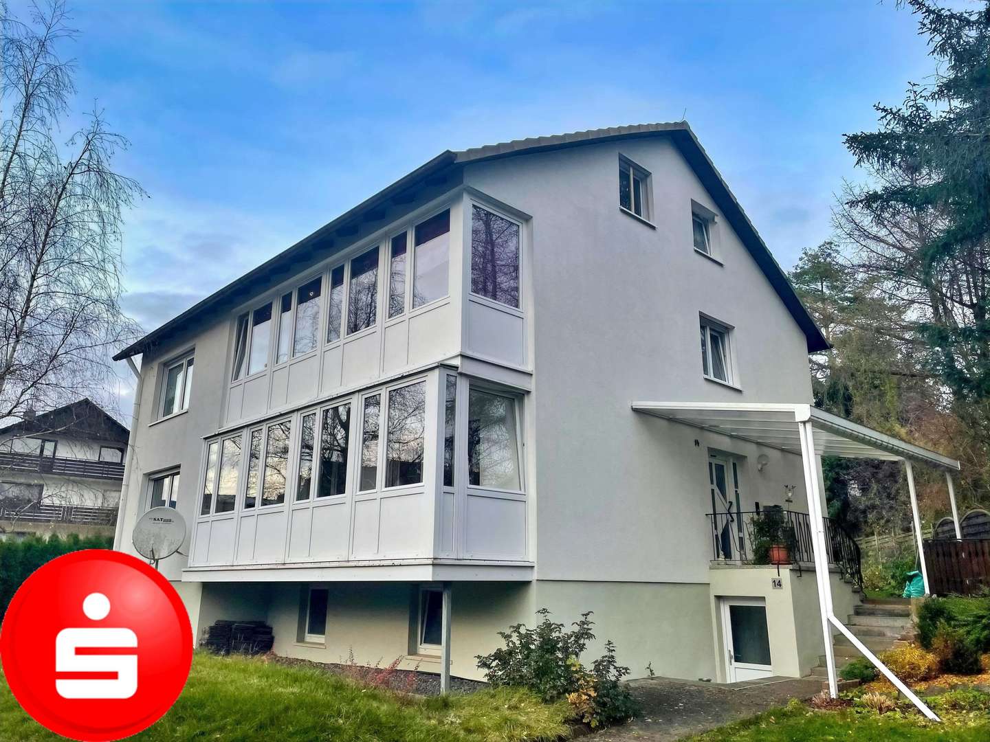 Außenansicht - Mehrfamilienhaus in 97653 Bischofsheim mit 230m² kaufen