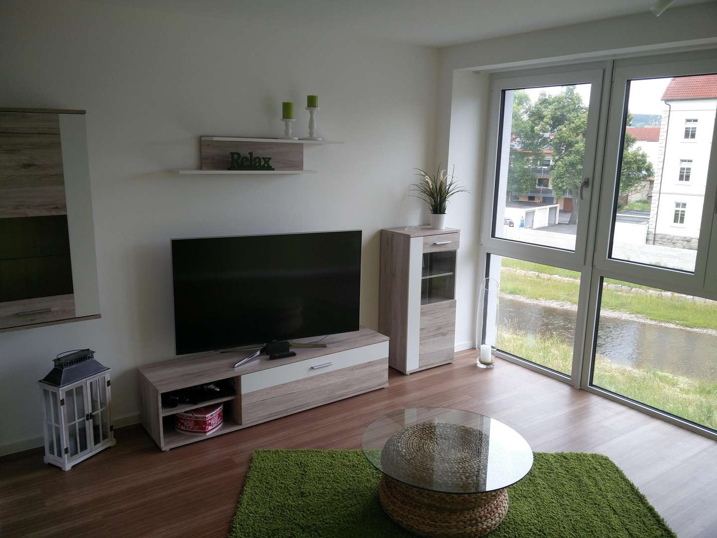 Wohnzimmer Wohnzimmer - Etagenwohnung in 97616 Bad Neustadt mit 79m² mieten