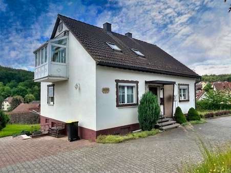 Außenansicht - Einfamilienhaus in 97659 Schönau mit 125m² kaufen