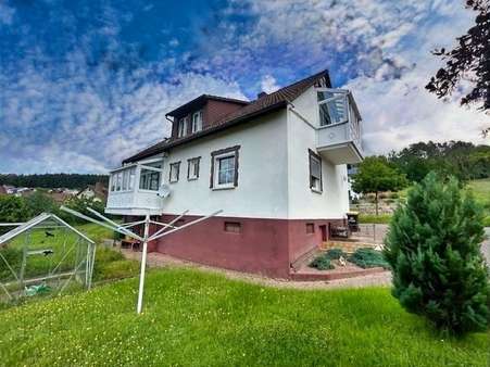 Außenansicht - Einfamilienhaus in 97659 Schönau mit 125m² kaufen