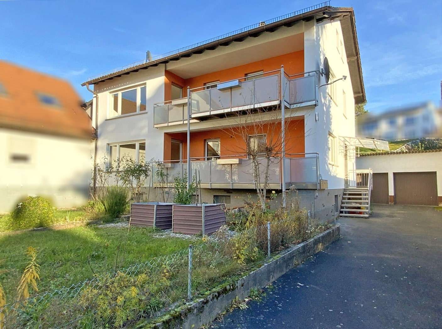 Straßenansicht - Zweifamilienhaus in 63808 Haibach mit 191m² kaufen