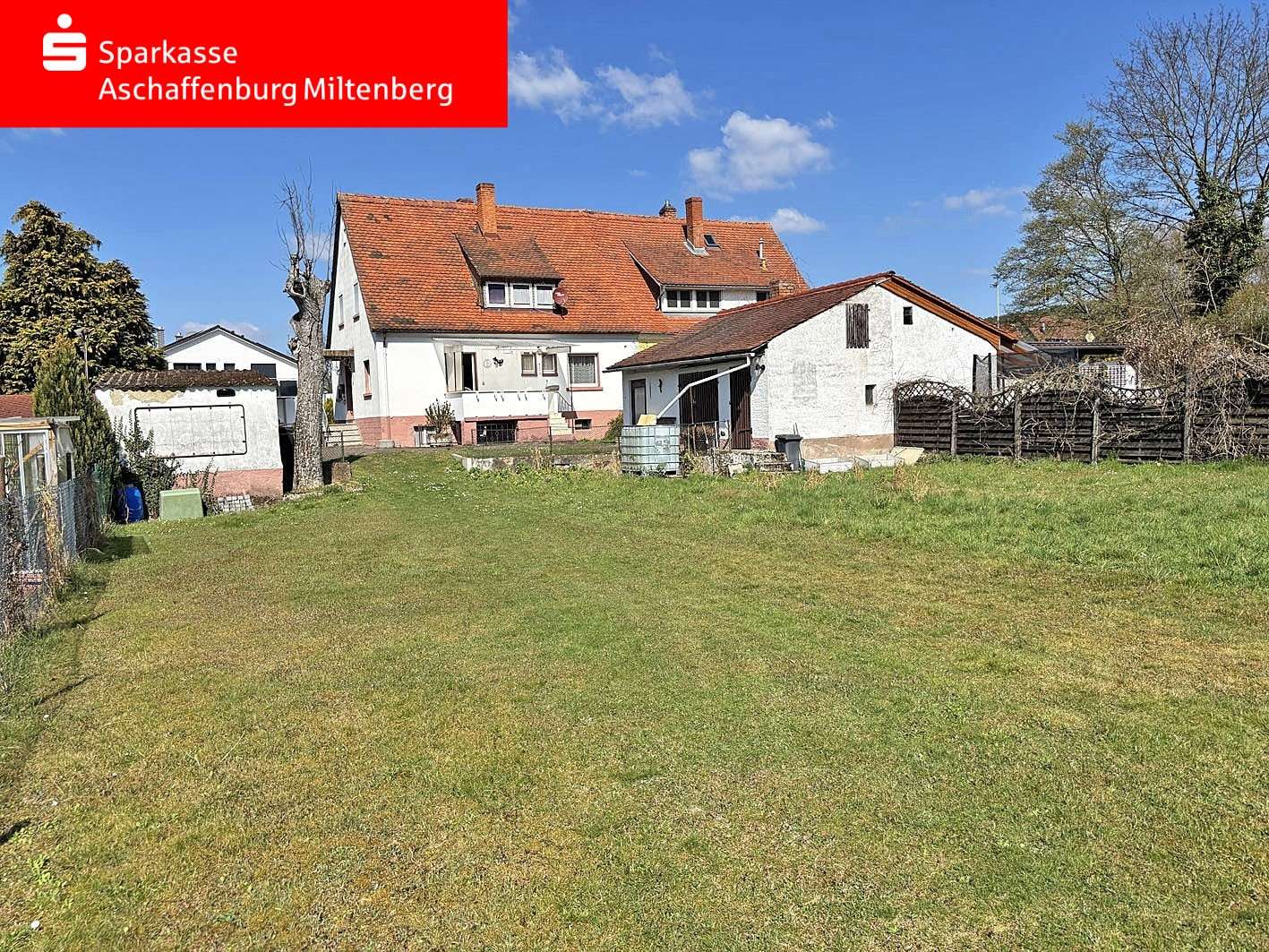 Gartenansicht - Doppelhaushälfte in 63906 Erlenbach mit 120m² kaufen