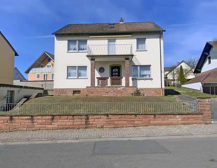 Frontansicht - Zweifamilienhaus in 63834 Sulzbach mit 159m² kaufen