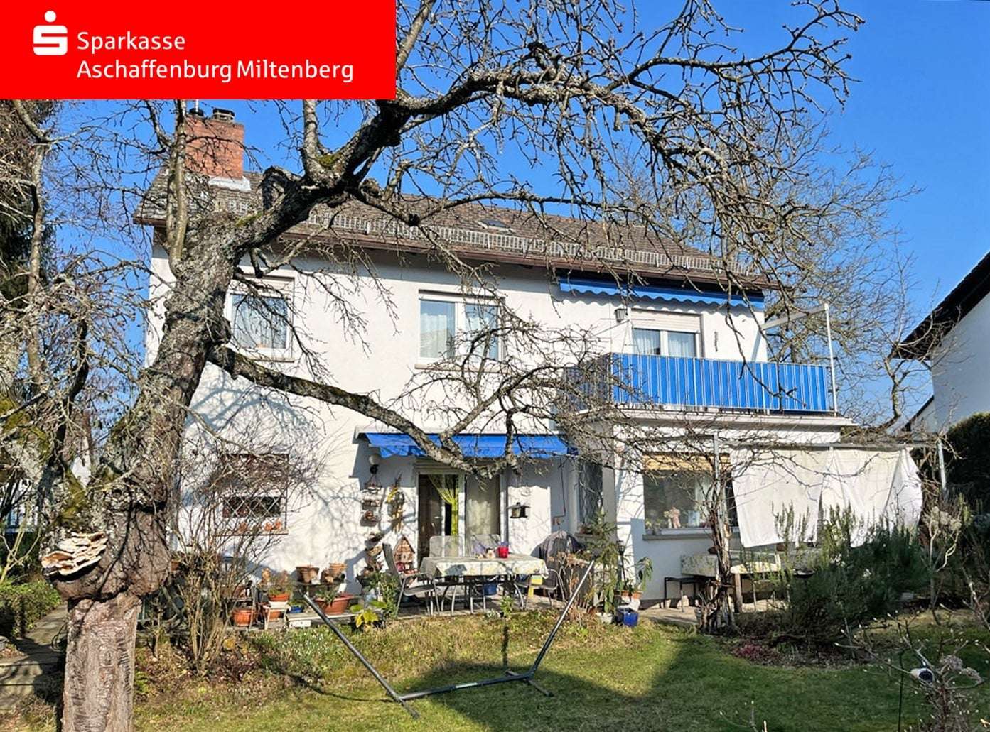 Gartenansicht Gartenansicht - Zweifamilienhaus in 63743 Aschaffenburg, Schweinheim mit 150m² kaufen