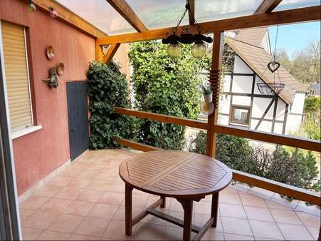 Balkon EG - Zweifamilienhaus in 63829 Krombach mit 237m² kaufen